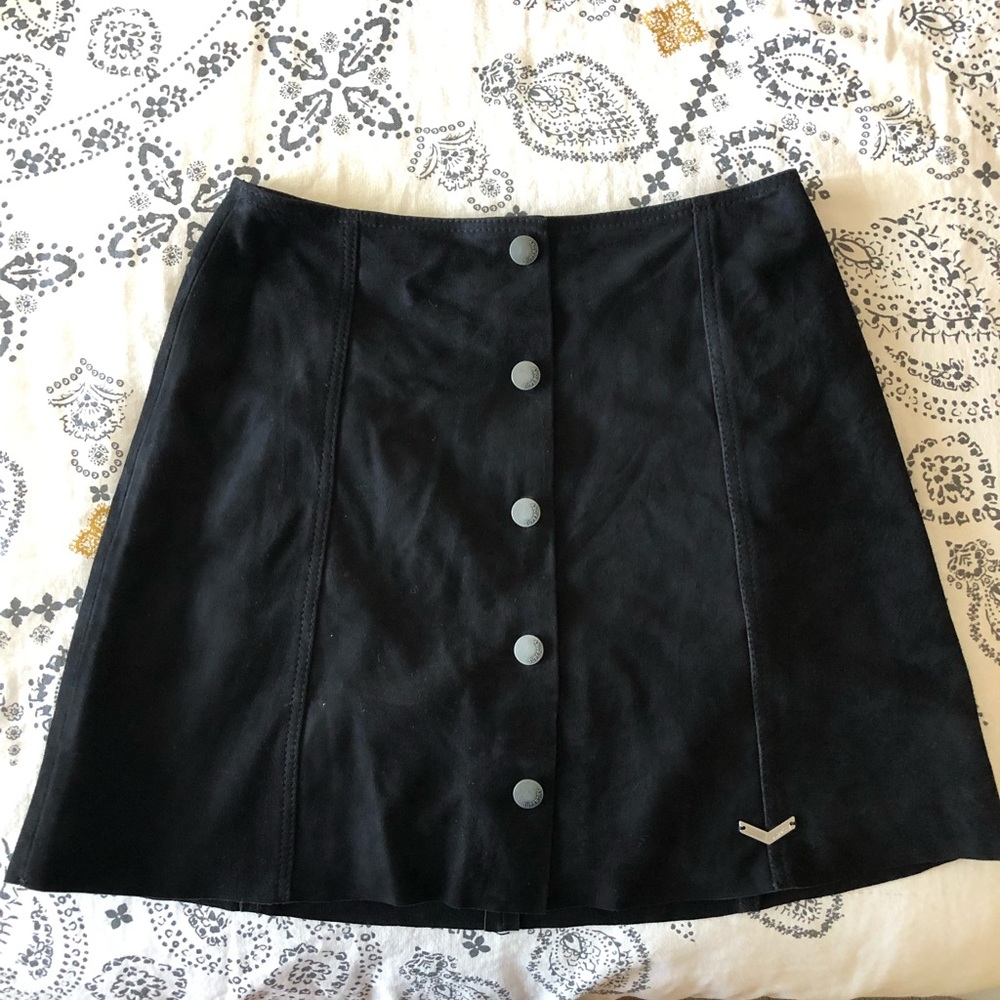 Vintage Women’s 100% leather skirt by Superdry